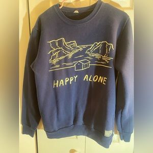 Happy Alone Stay Home Club sweatshirt